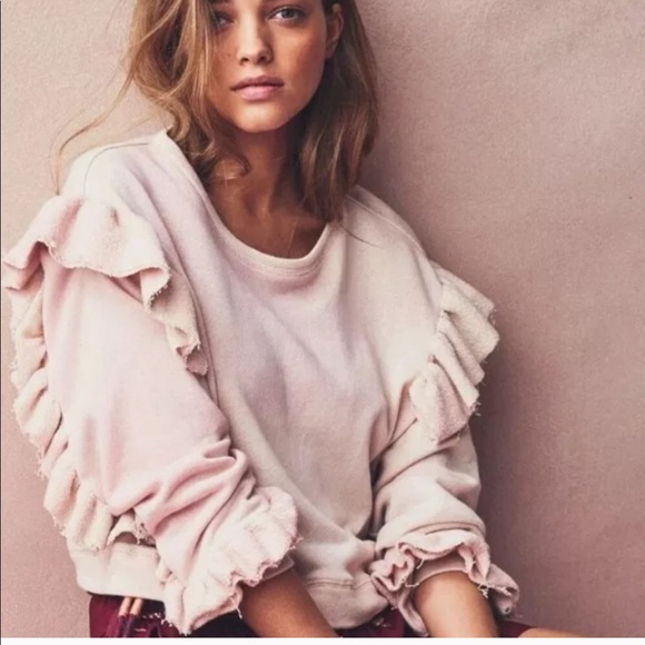 love shack fancy tie dye sweatshirt